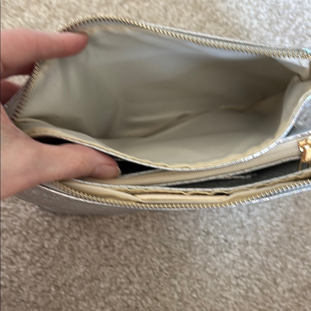 Silver Wristlet Clutch - Picture 3 of 6